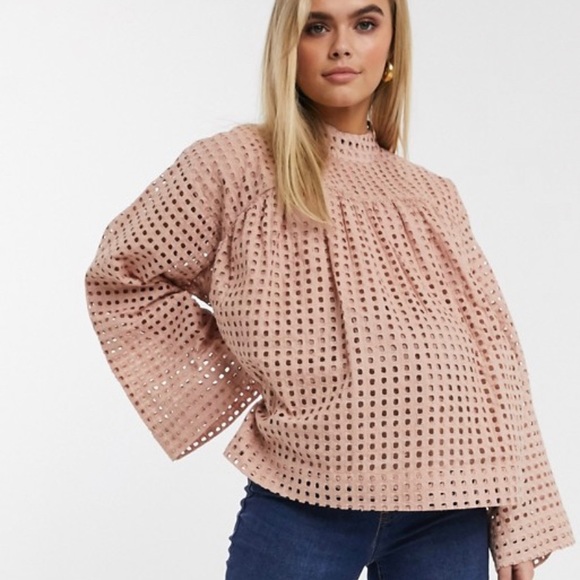 ASOS Maternity Tops - ASOS DESIGN Maternity L/S Smock Top